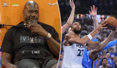 Shaq details why ‘I f–king hate’ Rudy Gobert in wild rant as bad blood intensifies