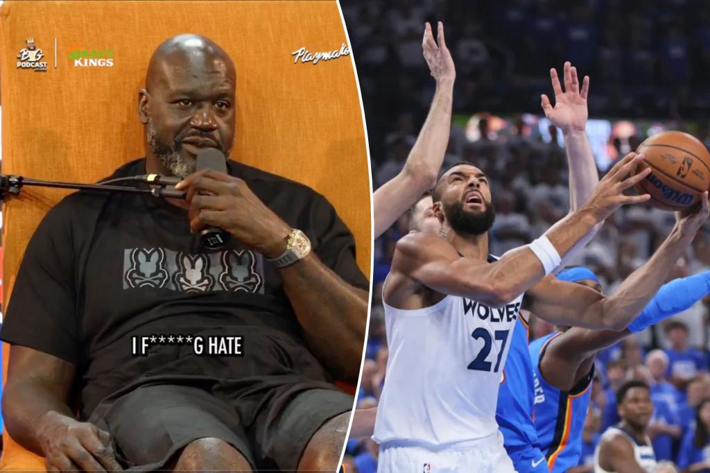 Shaq details why ‘I f–king hate’ Rudy Gobert in wild rant as bad blood intensifies
