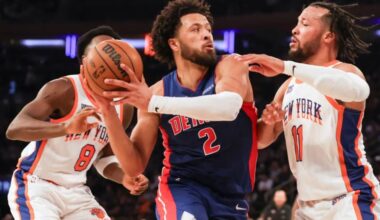 Knicks suffer ugly loss to Pistons in front of their legends