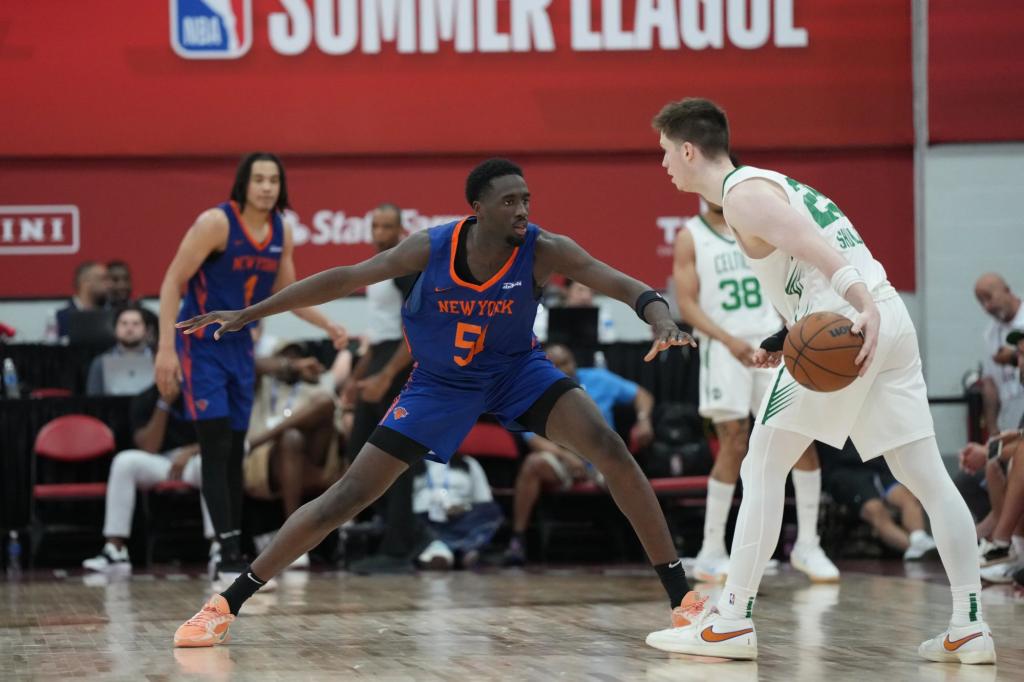 Mohamed Diawara making his Knicks case in summer league showing