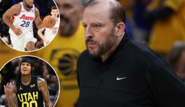 Upgraded Knicks depth chart comes with dose of Tom Thibodeau 'irony'