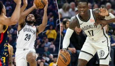 Shorthanded Nets storm back to beat Warriors after star's injury