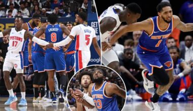 Knicks' lack of depth could become an issue against Pistons