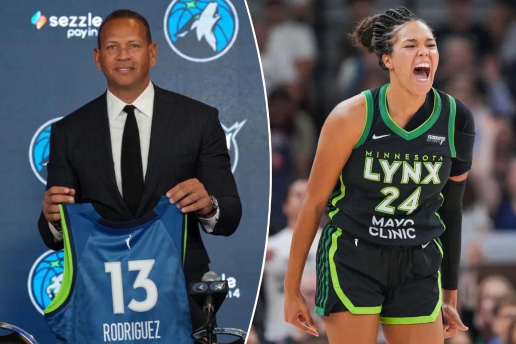 Alex Rodriguez sees Napheesa Collier following his path as he takes control of Timberwolves, Lynx