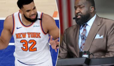Kendrick Perkins challenges Karl-Anthony Towns to lose weight