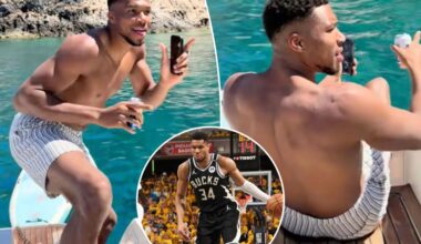 Giannis Antetokounmpo parties in Greece with Bucks future unclear