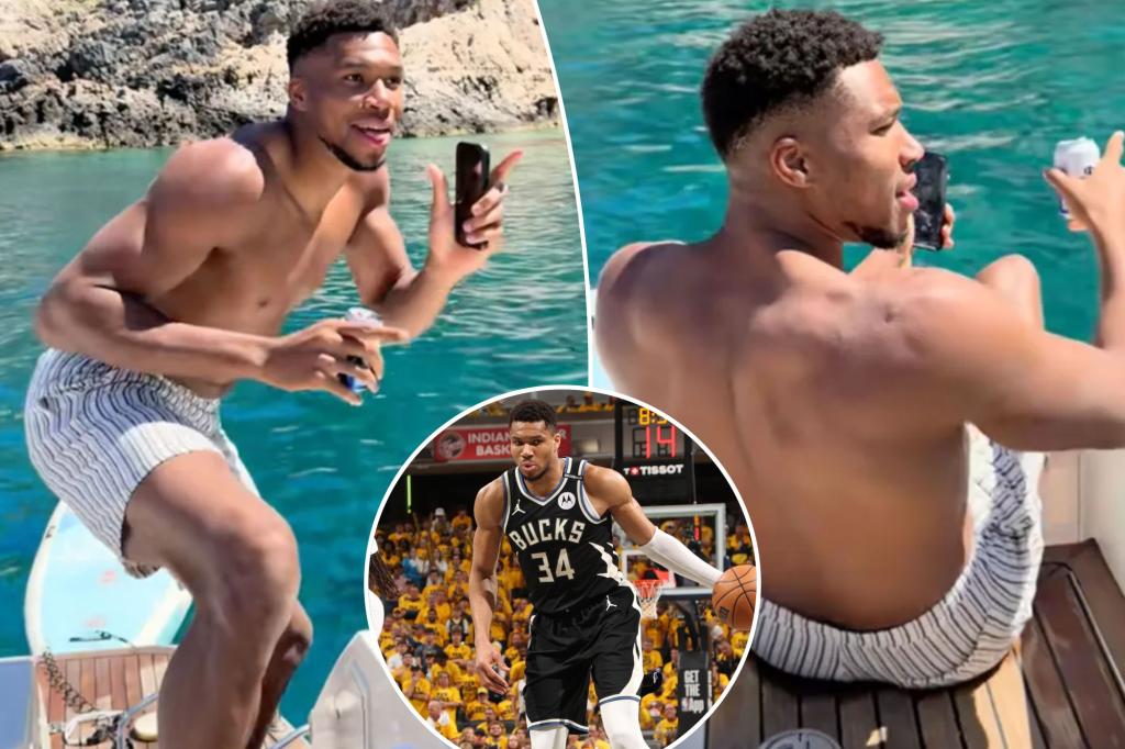 Giannis Antetokounmpo parties in Greece with Bucks future unclear