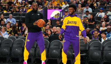 Bronny James says he's not paying attention to LeBron speculation