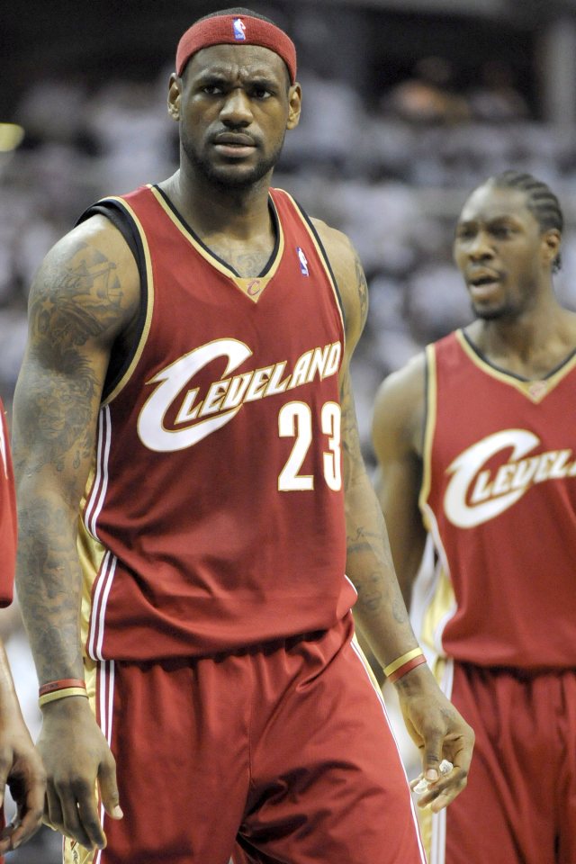 James was still finding his way in the NBA in 2008 and was pushed hard by Boston