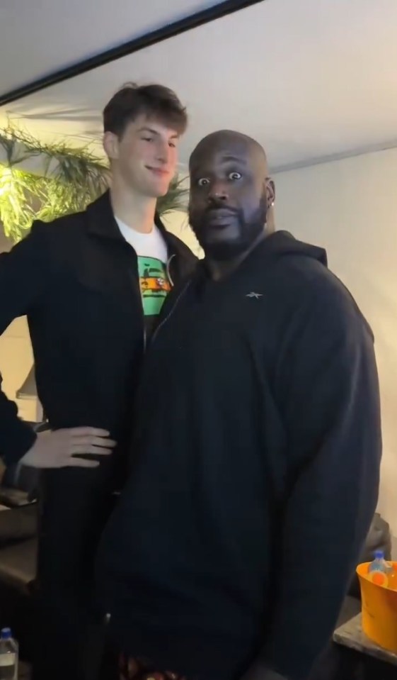 Even O'Neal was stunned by how big the teenager is