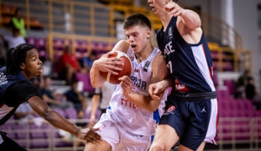 IU basketball's Aleksa Ristic scores 22 points to lead Serbia past France in FIBA U20 Eurobasket 2025 - Inside the Hall