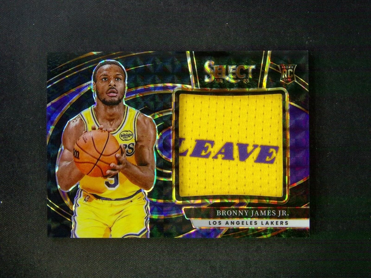 The Bronny James ‘LEAVE’ card and the most unflattering sports cards of all time, ranked