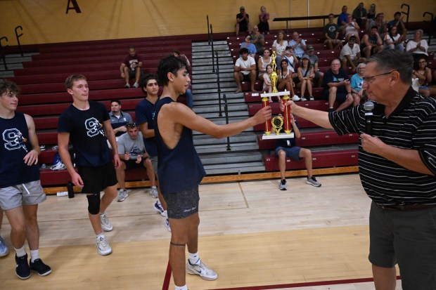 Salisbury plays Southern Lehigh in the small school title game in the Lehigh Valley Summer Basketball League Friday, on July 25, 2025, at Whitehall High School. (Amy Shortell/The Morning Call)