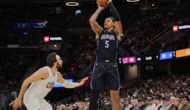 Magic end Cavaliers' winning streak at 16 games as Banchero scores 24 points in 108-103 victory