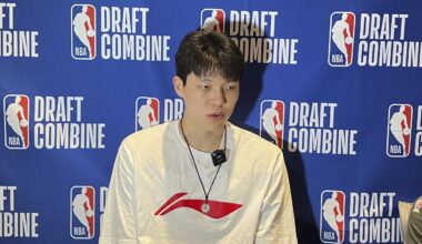 At 7-foot-1 with an ability to score, China's Yang comes to draft combine looking for an NBA shot