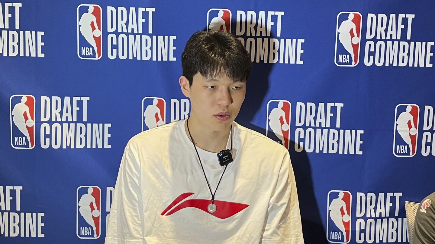 At 7-foot-1 with an ability to score, China's Yang comes to draft combine looking for an NBA shot