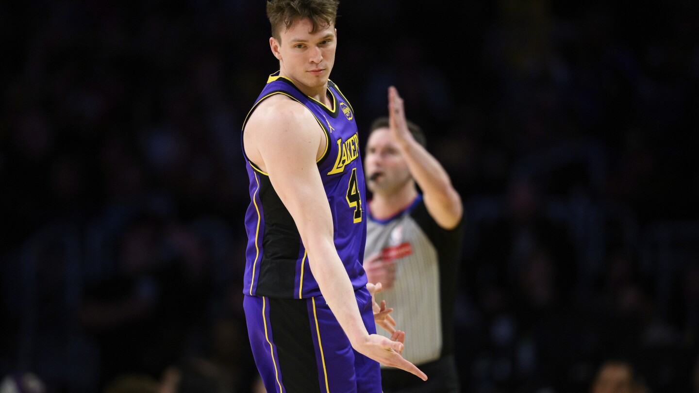 Luka Doncic bounces back to lead the Lakers to a 124-108 victory over the Pelicans
