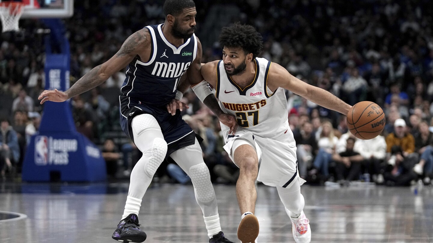 Jamal Murray scores 32 of his season-high 45 points in the 1st half as Nuggets beat Mavs 118-99