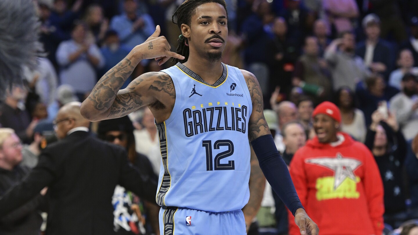 Ja Morant helps the Grizzlies outlast the Suns 151-148 in overtime
