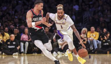 Lakers send D'Angelo Russell to Nets in trade for Dorian Finney-Smith, Shake Milton