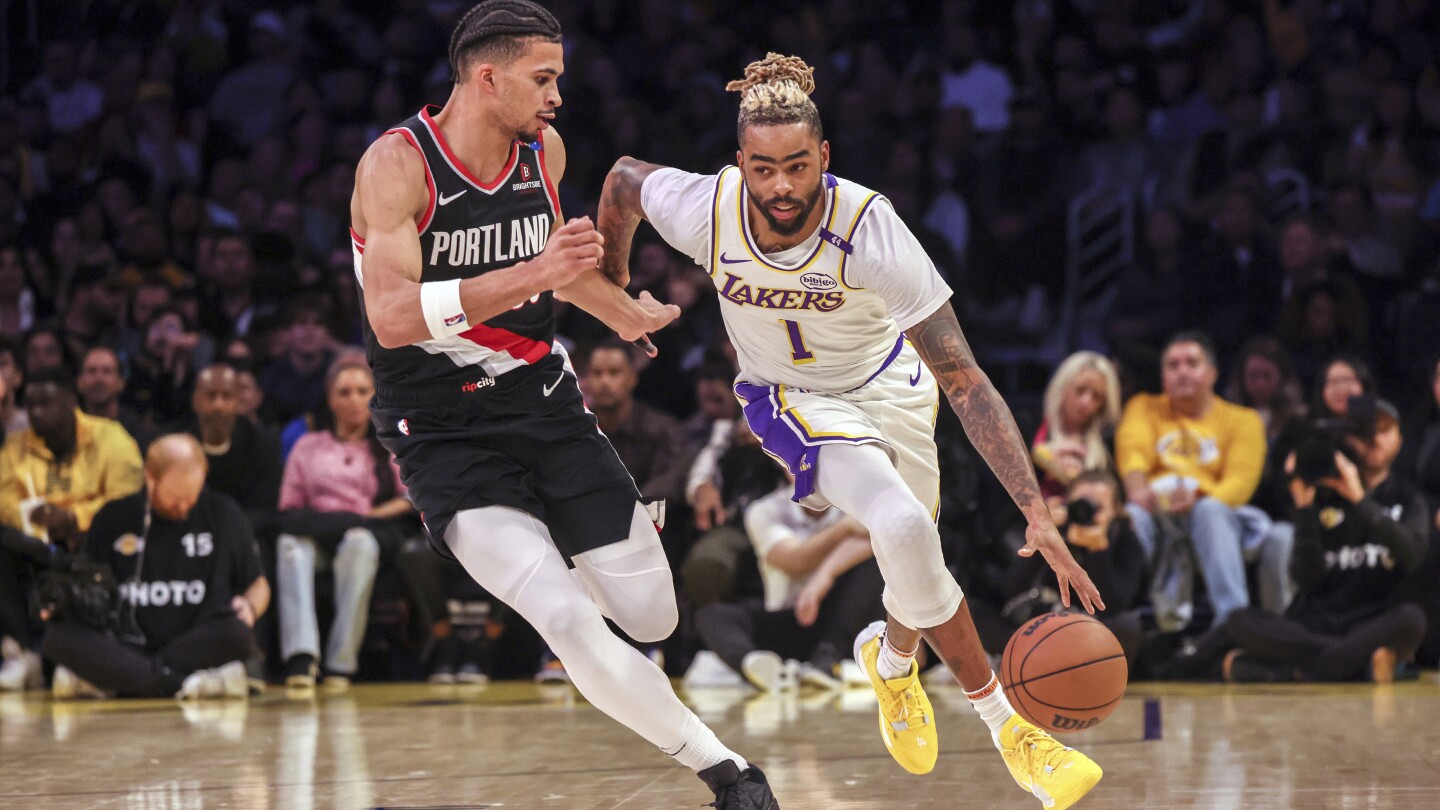 Lakers send D'Angelo Russell to Nets in trade for Dorian Finney-Smith, Shake Milton