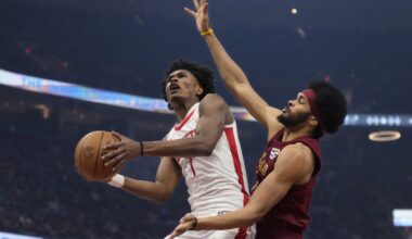 Thompson has triple-double as Rockets beat East-leading Cavaliers for second time in week, 135-131