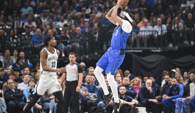 Nets beat Mavericks 113-109 to win consecutive games for the first time since the All-Star break