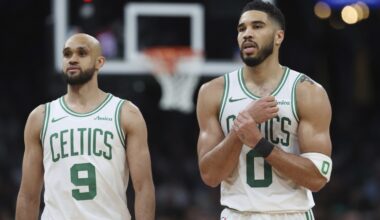 Celtics star Jayson Tatum listed as doubtful for Game 2 vs. Magic with bone bruise in wrist