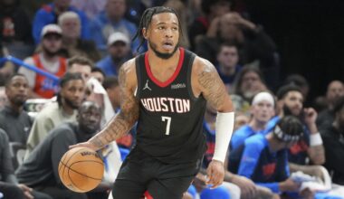 Whitmore getting traded from Rockets to Wizards, Huff going from Grizzlies to Pacers, AP sources say