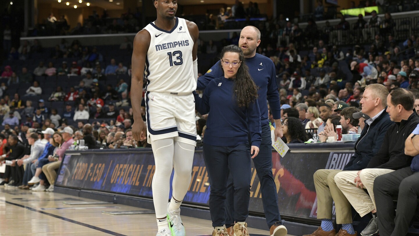 2-time All-Star Jaren Jackson Jr. week to week with sprained left ankle for the Grizzlies