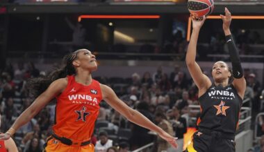 Napheesa Collier's record-breaking performance leads her team to victory in WNBA All-Star Game