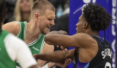 Porzingis scores 27 and Celtics rout Jazz 121-99 for 4th straight win