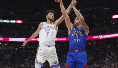 Murray and Porter lead the Nuggets to a 113-104 bounce-back win over the Thunder