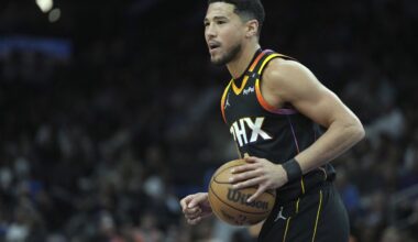 Suns sign Devin Booker to 2-year, $145 million max extension through 2029-30, AP sources say
