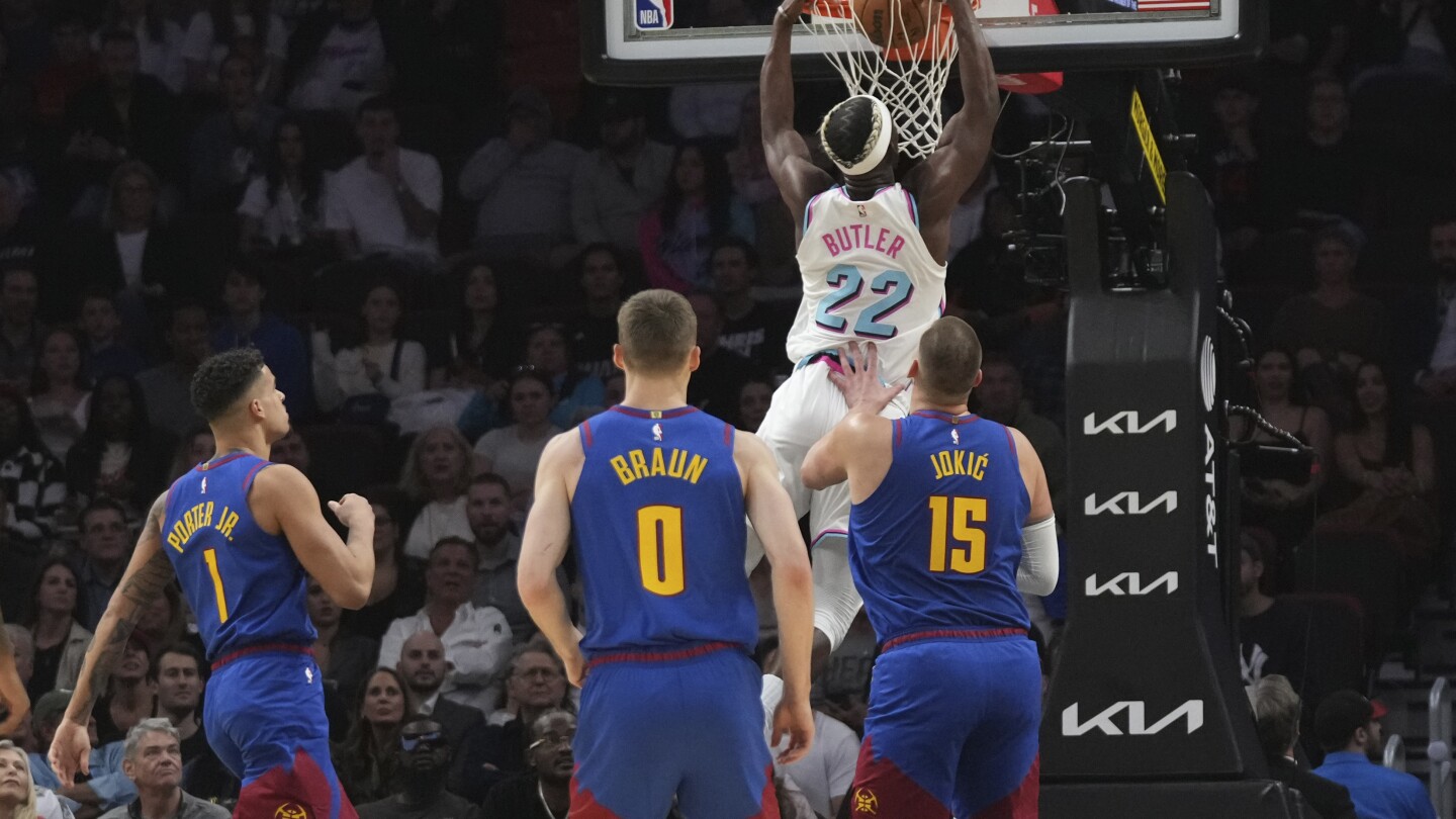 Jimmy Butler returns from suspension, plays Friday for Miami against Denver