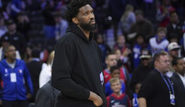 76ers' Joel Embiid is suspended by the NBA for three games for shoving a newspaper columnist