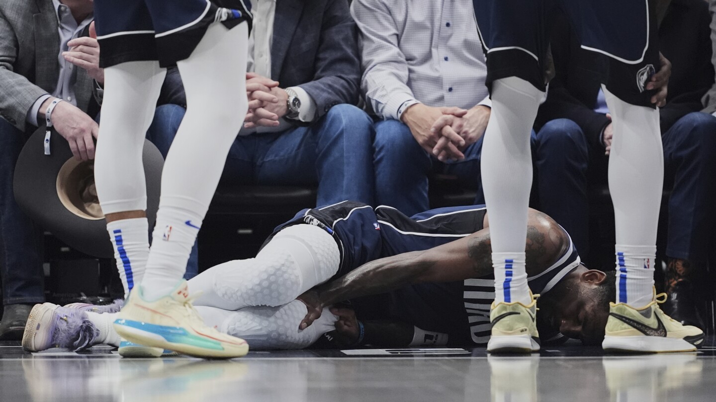 Kyrie Irving has a torn ACL and is out for the season