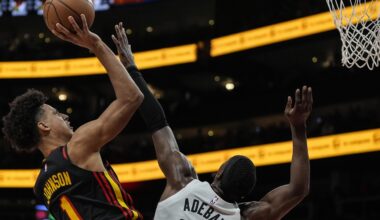 Jalen Johnson scores 28 to lead the Hawks over the Heat 120-110