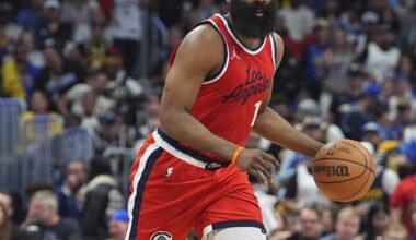 Harden to stay with Clippers on new 2-year deal, AP source says