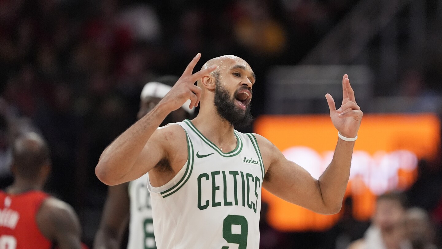 Derrick White scores 23 points as Celtics roll to 109-86 win over Rockets