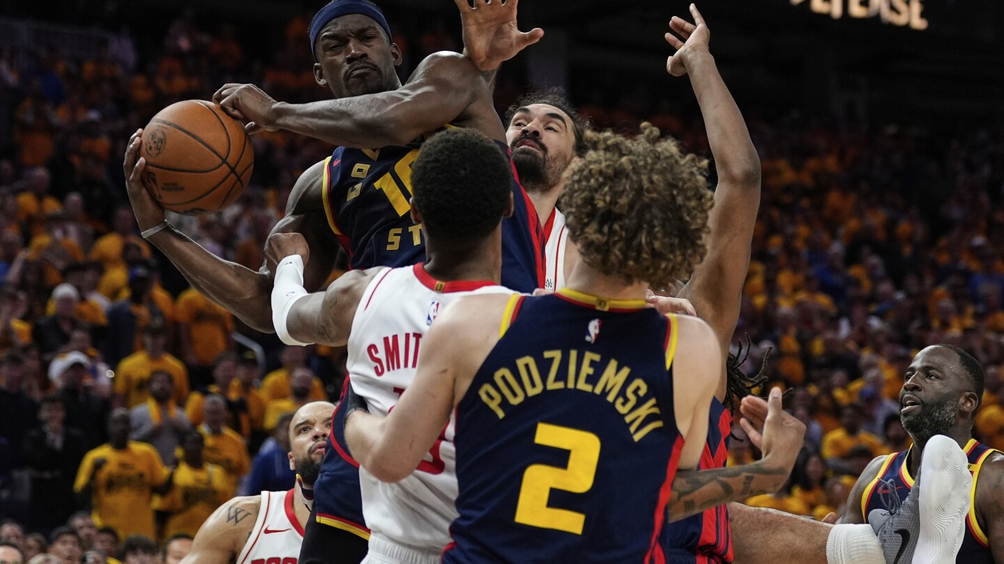 Butler returns from 1-game absence to play for Warriors in Game 4 of playoff series against Rockets