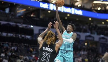Hornets close with a 12-0 run to beat the Nets 105-102 and snap a nine-game losing streak
