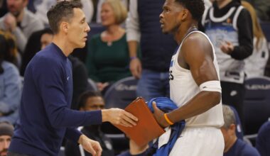 Anthony Edwards fined again, $50K for obscene gesture that brings season punishment total to $285K