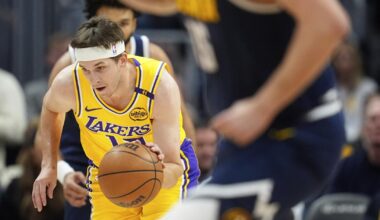 Austin Reaves scores 37 as Lakers fall to Denver for another loss