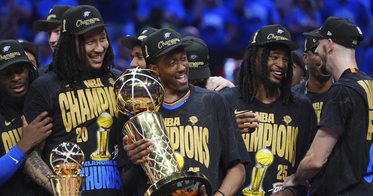 Oklahoma City defeats Indiana in Game 7 for 2025 NBA title