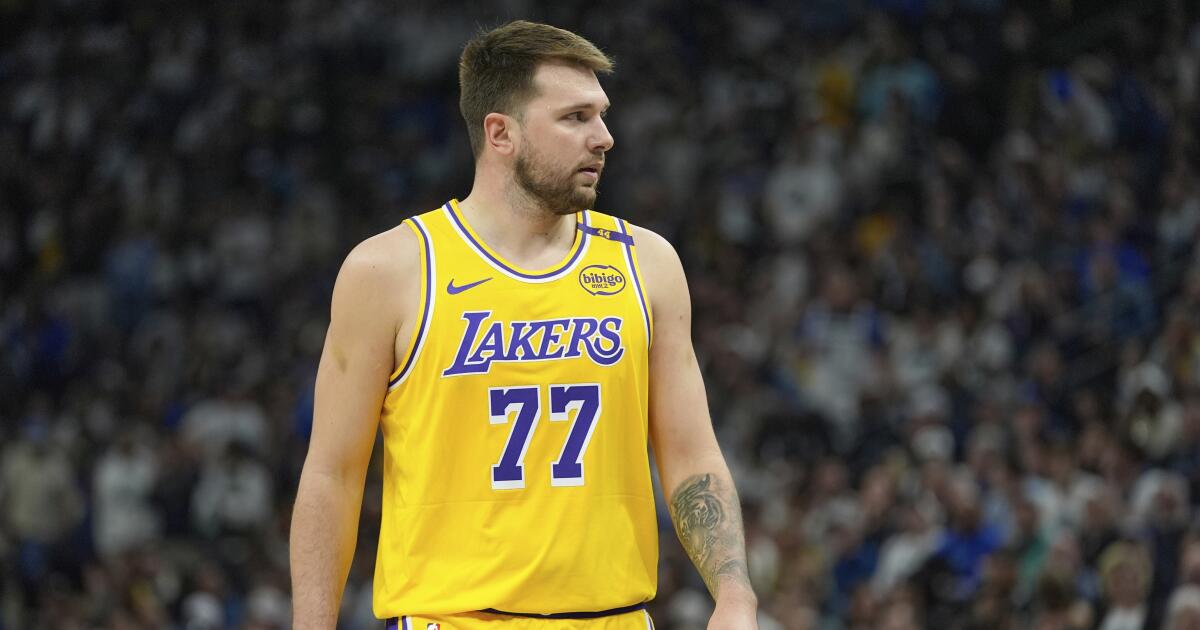 Lakers' Luka Doncic's 'whole body looks better' after grueling summer