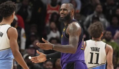 LeBron misses buzzer-beater in Lakers' wild OT loss to Hawks