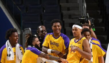 Darius Bazley, Dalton Knecht help Lakers rally for win over Spurs