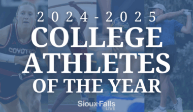 Sioux Falls LIVE College Athletes of the Year 2023-2024 - Sioux Falls Live