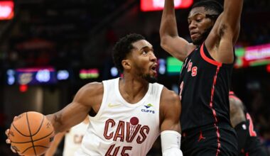 Cavs guard Donovan Mitchell will not play against Toronto